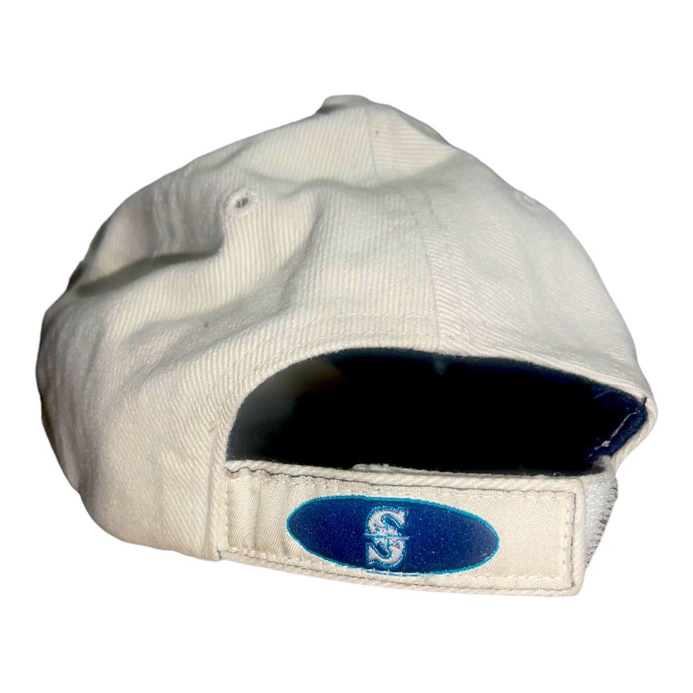 Unisex Seattle Mariners Ball Cap Low Profile Off White or Cream color - Picture 5 of 7